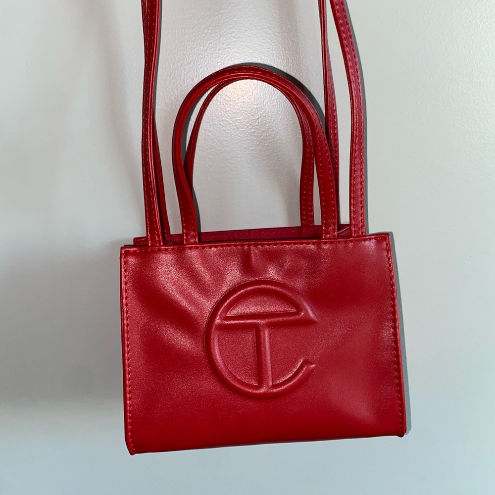 Red Small Telfar Bag